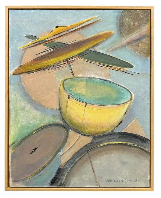 Drums - PAINTING BY JENNI HOAG DAVIS (1916-1996)