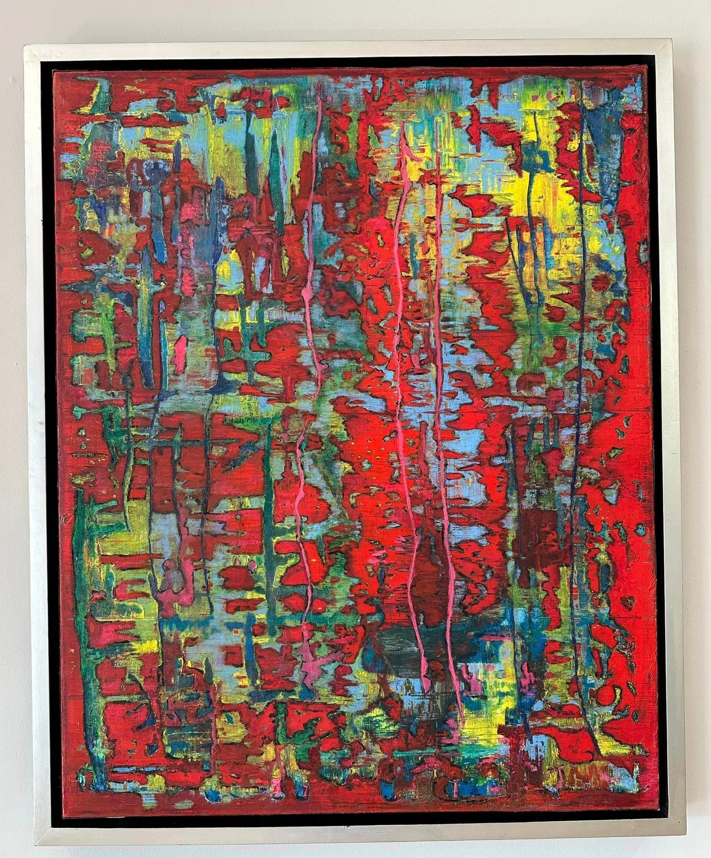 Norman Muller - Red - 30x24