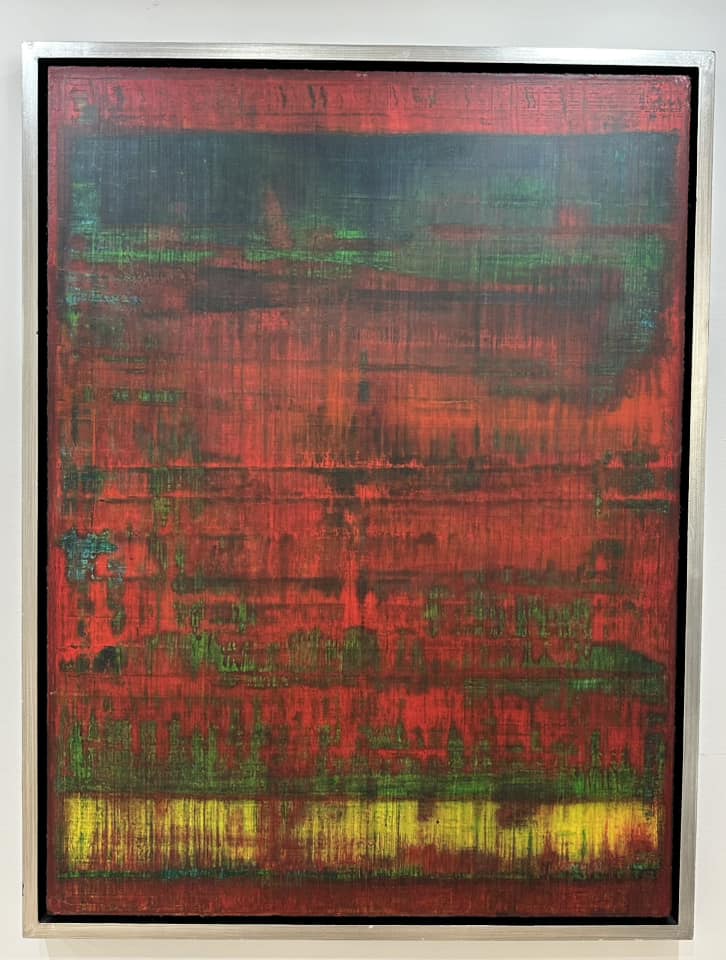 Norman Muller -40 x 30  red yellow green